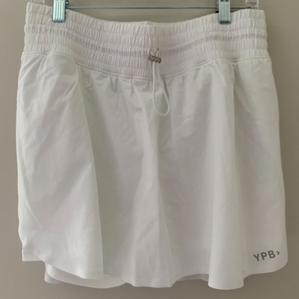 NWT YPB/Abercrombie White Sz L Skort